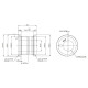 SuperPro SuperPro Front Upper Control Arm Inner Bush Kit Offset for Holden Colorado/Colorado 7/Trailblazer, Isuzu D-MAX/MU-X and more | race-shop.ro
