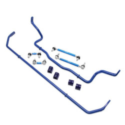 SuperPro Front & Rear Sway Bar Kit 24mm + 22mm Adjustable for Ford Focus LZ RS 2015-2018