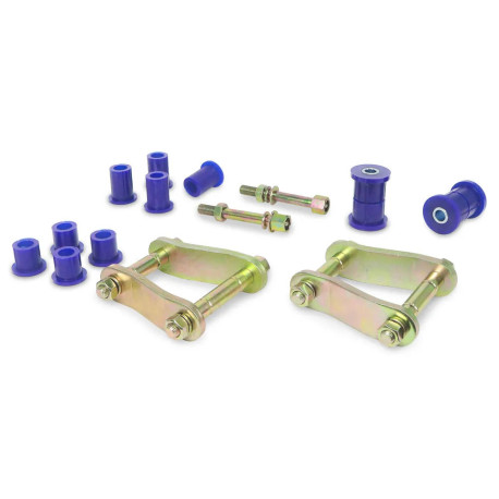 SuperPro SuperPro Rear Greasable Shackle and Bush Kit for Foton Tunland, Toyota Hilux | race-shop.ro