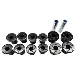 SuperPro Rear Leaf Spring Bush Kit Heavy Duty for Holden Colorado/Jackaroo/Rodeo, Isuzu D-MAX/Trooper, Great Wall V240