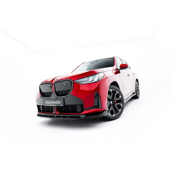 MAXTON DESIGN prelungire bară față pentru BMW X3 M-Pack G45, negru lucios