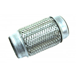 Racord evacuare flexibil 76x200mm, inox DETERIORAT