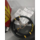 Bazár Volan sport cu 3 spițe MOMO DRIFTING 350mm, piele, galben INCOMPLET | race-shop.ro