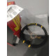 Bazár Volan sport cu 3 spițe MOMO DRIFTING 350mm, piele, galben INCOMPLET | race-shop.ro