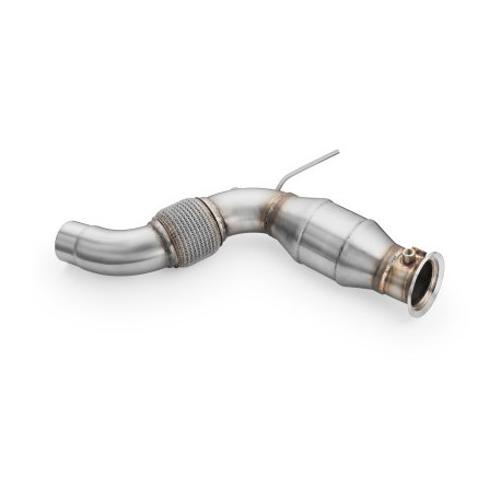 Down pipe, dump pipe Downpipe BMW E90, E91, E92, E93 325d, 330d/xd N57 +SILENCER | race-shop.ro