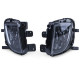 Bazár RACES proiectoare ceață pentru VW Golf VI 6 GTI GTD 08-11 (H8), negru-fumuriu, transparent DETERIORAT | race-shop.ro