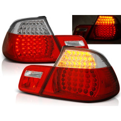 Stopuri led roșu alb pentru BMW E46 04.99-03.03 cabrio