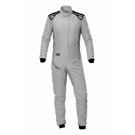 Combinezoane Combinezon FIA OMP ONE-S Air, argintiu/negru | race-shop.ro