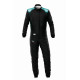 Combinezon FIA OMP ONE-S Air, negru/teal