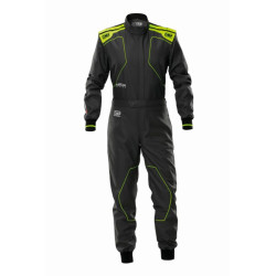 Combinezon de karting OMP KS-4 my2026, antracit/fluo/galben