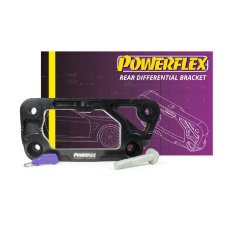 F87 M2 Coupe (2015 on) Powerflex Dual-Mount Rear Differential Bracket for BMW M2 M3 M4 (F8X) | race-shop.ro
