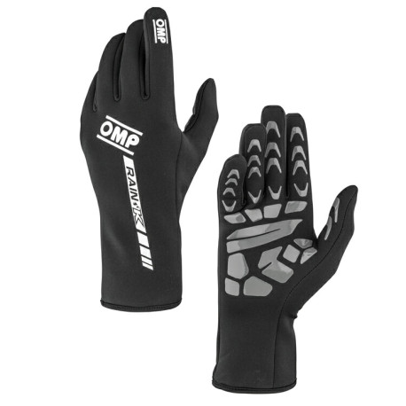 Mănuși Mănuși de karting OMP RAIN-K my2026, negru | race-shop.ro