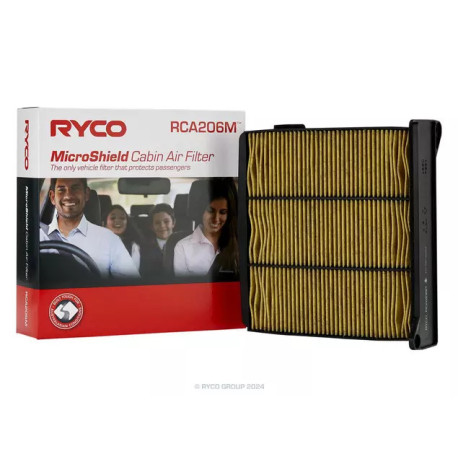 Filtre cabină RYCO cabin filter with high filtration efficiency RCA206M | race-shop.ro