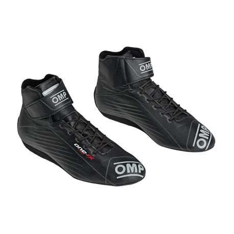 Încălțăminte Încălțăminte de curse FIA OMP ONE EVO FX my2026, piele neagră | race-shop.ro