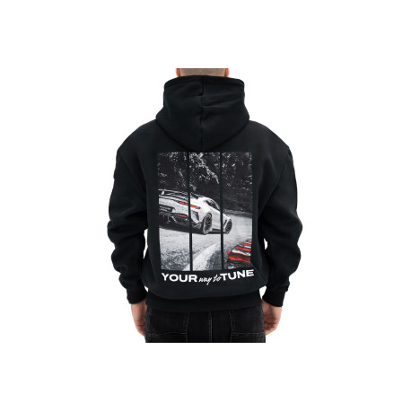 Geci și hanorace Hanorac bărbați MAXTON Design, neagră | race-shop.ro