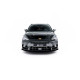 Body kit și tuning vizual Prelungire bara fata Street Pro Cupra Leon ST / Hatchback Mk1 Facelift (negru-roșu + flapsuri lucioase) | race-shop.ro