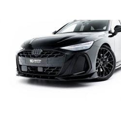 MAXTON DESIGN prelungire bară față pentru Audi A6 S-Line C9, negru lucios, V2
