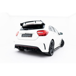 MAXTON DESIGN Street Pro difuzor bară spate pentru Mercedes-Benz A AMG-Line W176, roșu