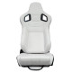 Scaune sport reglabile Scaun sport RACES Diamond White | race-shop.ro