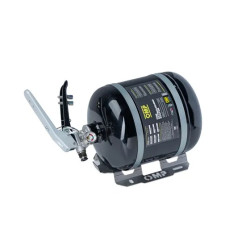 Extinctor mecanic OMP CMSST6 saloon, oțel, 3 kg, cu FIA, negru