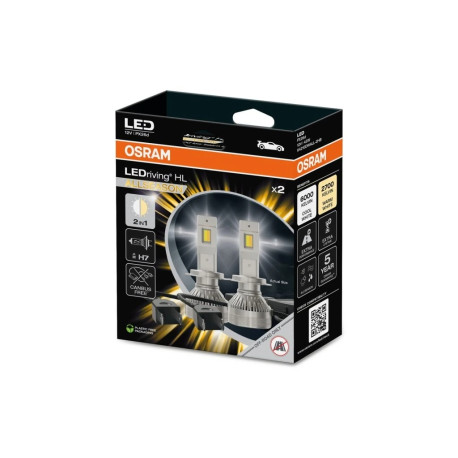 Becuri auto Osram LEDriving HL ALLSEASON H7 12V 6000K/2700K (2buc) | race-shop.ro