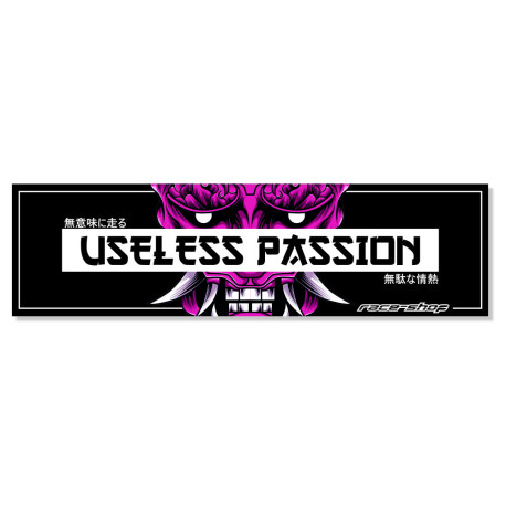Autocolante Sticker race-shop Useless Passion | race-shop.ro