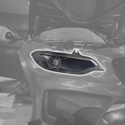 HGK capace faruri pentru BMW F22 lense, carbon