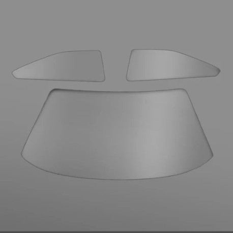 Geamuri plexiglas HGK BMW E92 Lexan (ThermoFormed) Window Set 4 mm | race-shop.ro