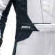 Combinezoane FIA race suit Sparco SPRINT A ADVANCED-ASY, silver/navy blue | race-shop.ro
