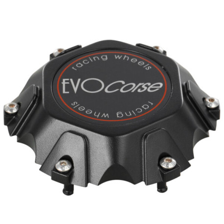 Jante Hubcap (C70) Dakar 6×139.7, with fixing hooks and EVO Corse matt black badge (L32) ø70 | race-shop.ro