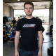 Tricouri Tricou RACES NIGHT VIBE, negru | race-shop.ro