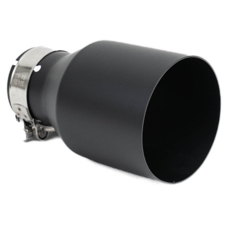 Ornament cu o ieșire Ornament tobă evacuare RACES INOX 101mm, intrare 63mm - mat | race-shop.ro