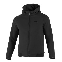 Bluzon cu fermoar integral Sparco, negru