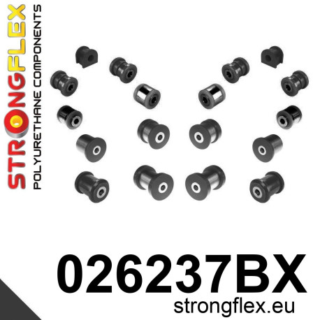 Bucșe din poliuretan STRONGFLEX - 026237BX: Kit bucșe pentru puntea spate | race-shop.ro