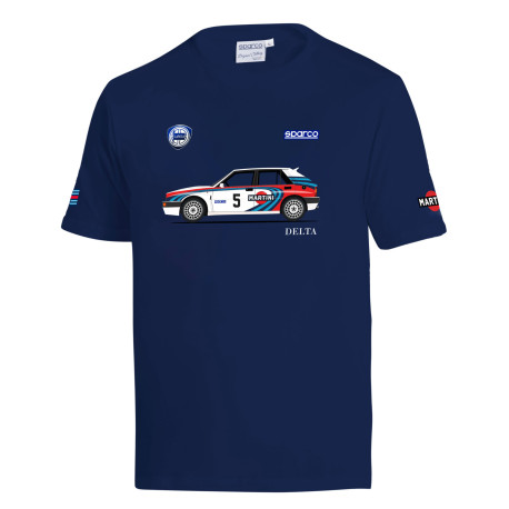 Tricouri Tricou Martini Racing Spacro LANCIA DELTA, albastru marin | race-shop.ro