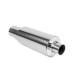 Rotunde Tobă inox RACES 31, intrare 2,5" (63mm) SS201 | race-shop.ro