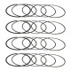 Componente motor Inel de piston Manley 4.005 1.5mm x 1.5mm x 3.0mm | race-shop.ro