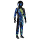 Combinezoane Costum SPARCO PRIME-K INFINITY KID cu omologare FIA negru/albastru/galben fluorescent | race-shop.ro