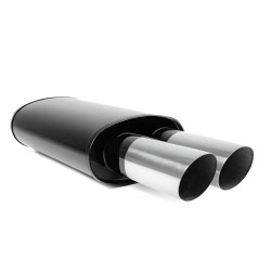 Muffler RACES 67, inlet 2" (51mm) SS304