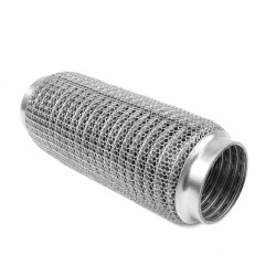 Racord evacuare flexibil PRO 200x51mm, inox