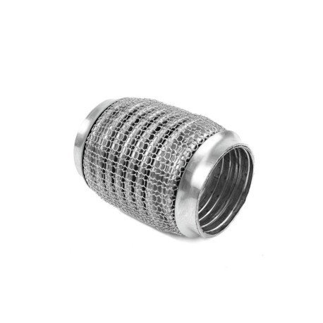 Racorduri evacuare (SS304 armate) Racord evacuare flexibil PRO 110x60mm, inox | race-shop.ro