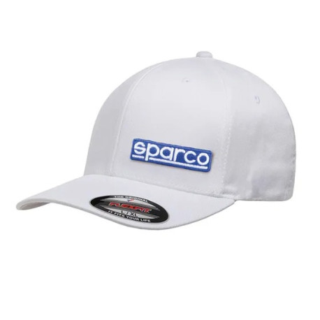 Sepci, Căciuli Șapca Sparco FLEXFIT albă | race-shop.ro