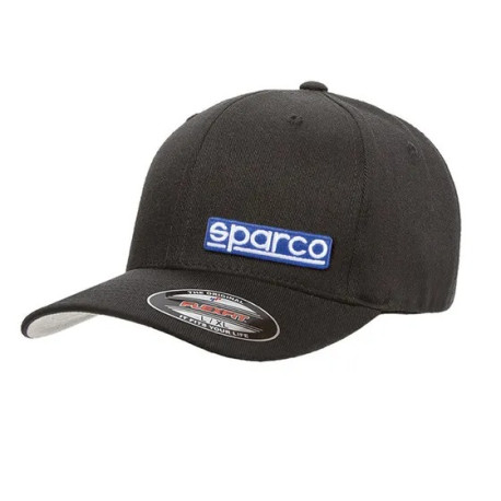 Sepci, Căciuli Șapca Sparco FLEXFIT neagră | race-shop.ro