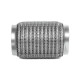 Racorduri evacuare (SS304 armate) Racord evacuare flexibil PRO 150x57mm, inox | race-shop.ro