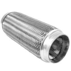Racord evacuare flexibil 250x76mm, inox