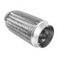 Racorduri evacuare standard (SS201) Racord evacuare flexibil 200x90mm, inox | race-shop.ro