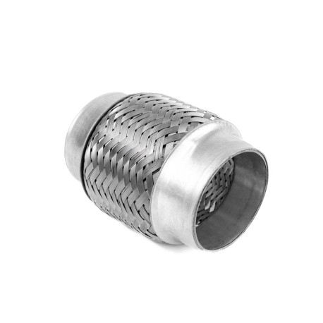 Racorduri evacuare standard (SS201) Racord evacuare flexibil 63x100mm, inox | race-shop.ro