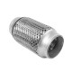 Racorduri evacuare standard (SS201) Racord evacuare flexibil 60x150mm, inox | race-shop.ro