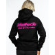 Motec HALFTECH "CLASSIC" hoodie, black/pink | race-shop.ro