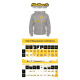 Geci și hanorace HALFTECH "CLASSIC" hoodie, yellow | race-shop.ro